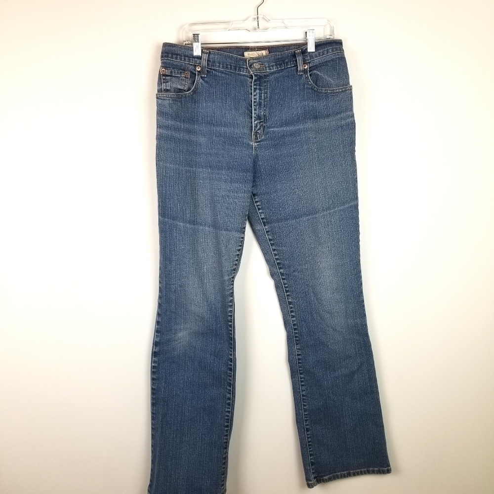 Levi's 550 boot cut jeans, sz 12